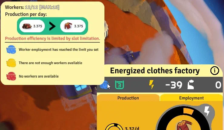 Improved Worker Icons Explanations