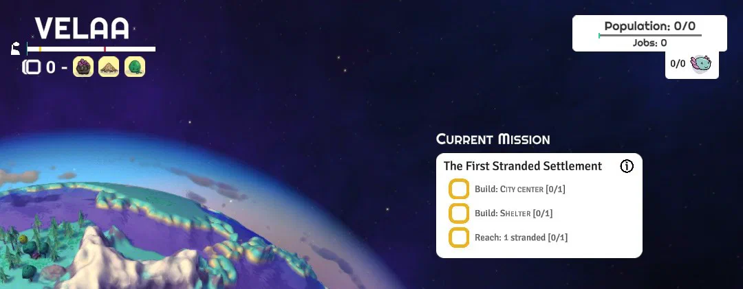 New mission system objectives New mission system objectives
