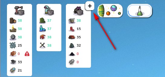 New resource info button location