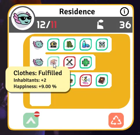 new house ui and Inhabitants wording new house ui and Inhabitants wording